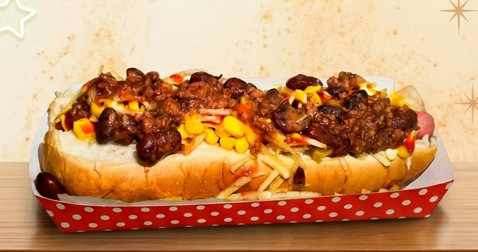 Delicioso Hotdog Cargado